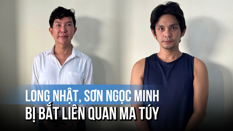 Ca sĩ Long Nhật và Sơn Ngọc Minh bị bắt liên quan ma túy