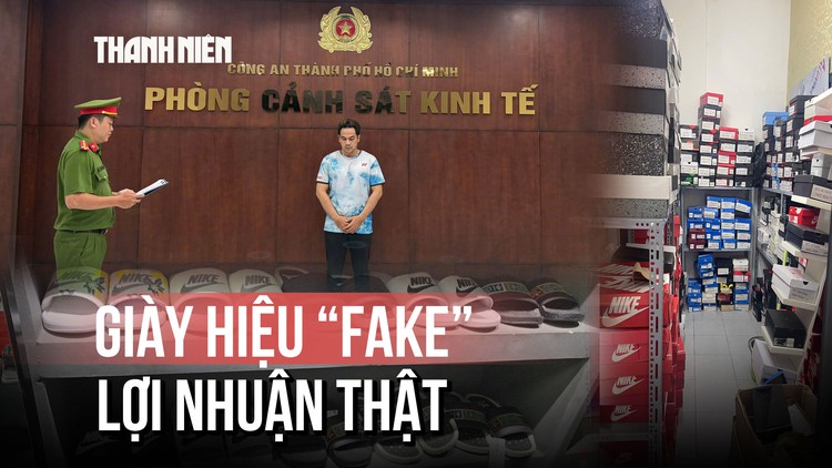 Giày hiệu 'fake', lợi nhuận thật: Chủ cửa hàng bị khởi tố