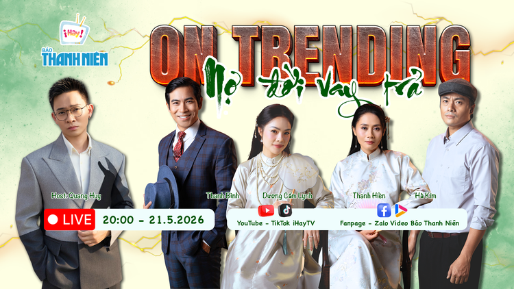 Dàn diễn viên phim 'Nợ đời vay trả' họp mặt 'đấu tố' trong chương trình On Trending