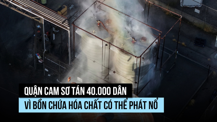 Quận Cam sơ tán 40.000 dân vì bồn hóa chất có thể phát nổ