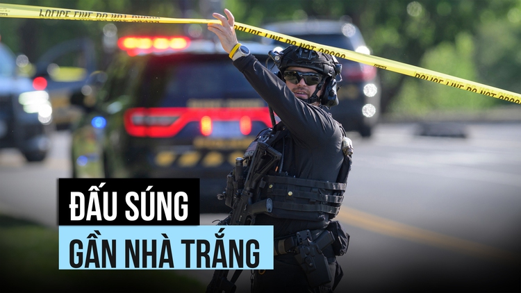 Đấu súng gần Nhà Trắng, một người bị Mật vụ bắn chết