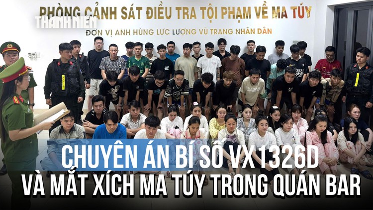 Đột kích bar Revo, phát hiện hàng chục người liên quan ma túy