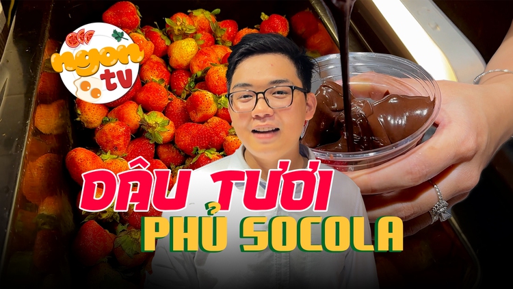 Từ đường phố nước Anh đến TP.HCM: Dâu tươi phủ socola có gì 'hot'?