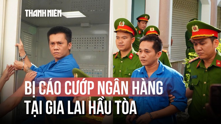 Thắt chặt an ninh tại phiên tòa xét xử vụ cướp ngân hàng ở Gia Lai