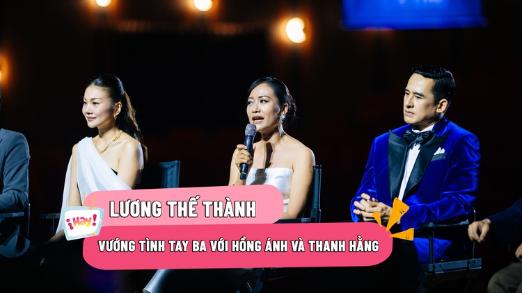 Hồng Ánh tái hợp Lương Thế Thành sau 20 năm, hài hước nhắc tên Thanh Hằng
