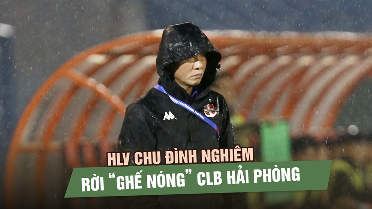 HLV Chu Đình Nghiêm rời ‘ghế nóng’ CLB Hải Phòng, chuẩn bị dẫn dắt CLB Ninh Bình?