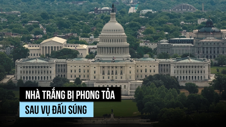 Mật vụ Mỹ đấu súng với kẻ tình nghi gần Nhà Trắng