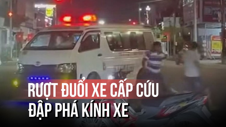 Lý do sốc vụ rượt đuổi suốt 10 km, chặn đầu xe cấp cứu  để đập phá ở Quảng Ngãi