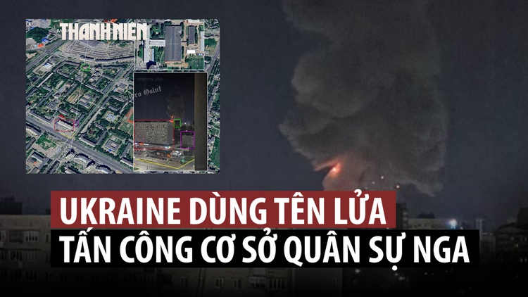 Tổng thống Ukraine nói tên lửa Flamingo bay 1.500 km tấn công mục tiêu Nga