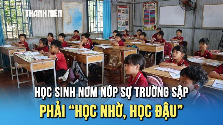 Vướng quy hoạch bô xít: Trường học chực chờ sập, học sinh phải 'học nhờ, học đậu'