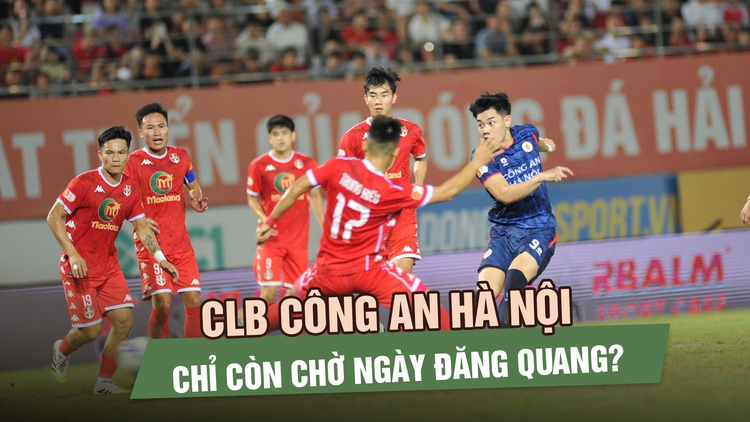 Trước vòng 22 V-League: CLB CAHN chỉ còn chờ ngày đăng quang?
