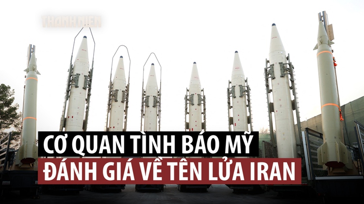CIA đánh giá Iran vẫn còn 70% kho tên lửa sau mưa bom của Mỹ, Israel