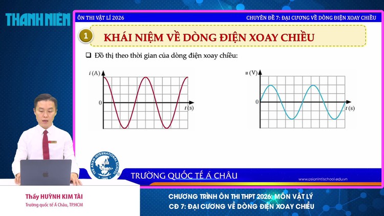 BÍ QUYẾT ÔN THI THPT 2026 | Môn vật lý | Chuyên đề 7 | Đại cương về dòng điện xoay chiều