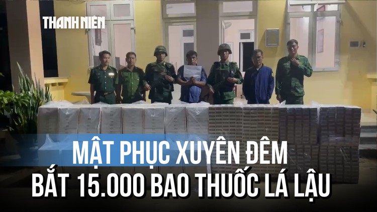 Dùng ô tô chở 15.500 bao thuốc lá lậu tại khu vực biên giới Tây Ninh