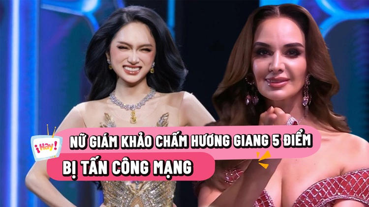 Hoa hậu Hoàn vũ chấm Hương Giang 5 điểm có động thái gây xôn xao