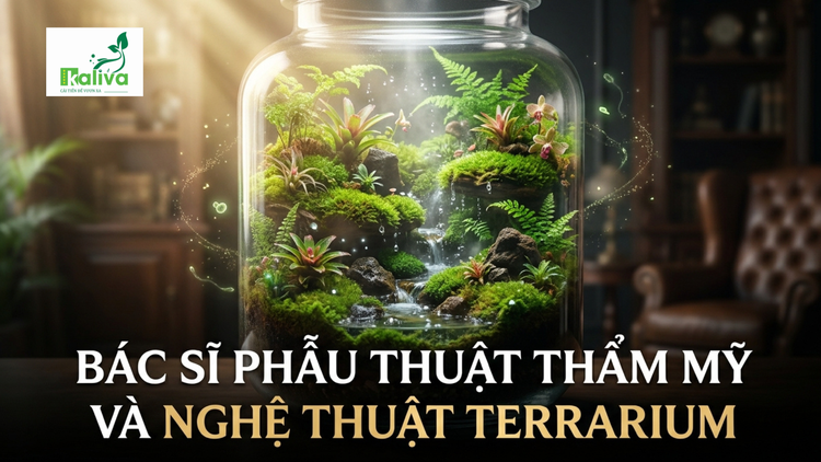 Cùng sống xanh số 152: Khi nghệ thuật Terrarium được chăm sóc bằng vi sinh bản địa
