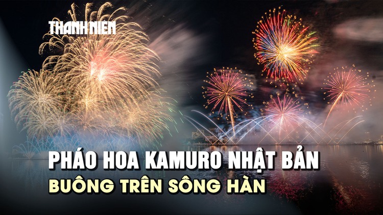 Xem pháo hoa Kamuro Nhật Bản buông trên sông Hàn