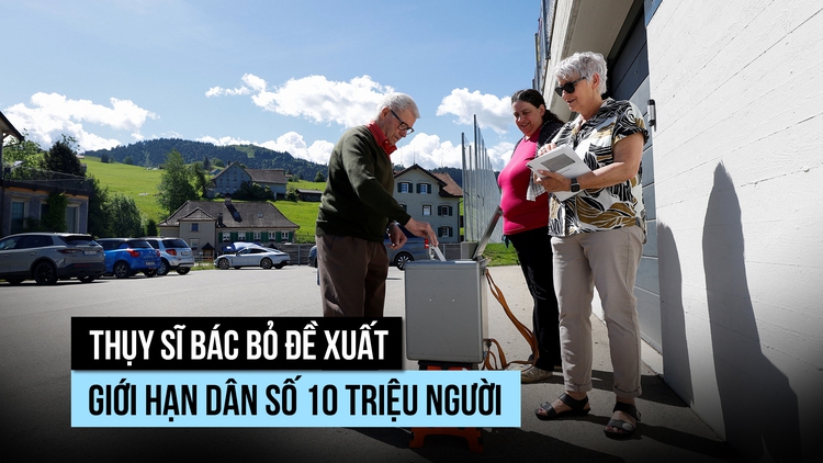 Cử tri Thụy Sĩ không đồng ý giới hạn dân số