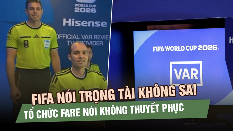 Trọng tài World Cup 2026 được FIFA minh oan sau cáo buộc liên quan biểu tượng thượng đẳng da trắng