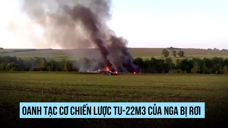 Nga mất thêm một oanh tạc cơ chiến lược Tu-22M3
