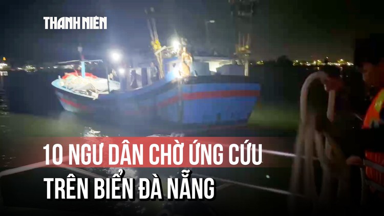 Khẩn trương cứu nạn tàu cá gặp sự cố trên vịnh Đà Nẵng