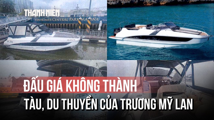 Tàu và du thuyền Trương Mỹ Lan giảm giá 4 lần vẫn chưa ai mua
