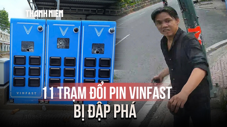 Bất ngờ lý do đập phá 11 trạm đổi pin VinFast tại TP.HCM