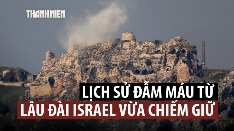 Lâu đài Israel vừa chiếm giữ lưu dấu lịch sử đẫm máu từ thời Thập tự chinh