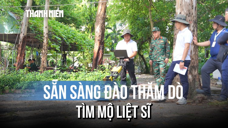 Mộ liệt sĩ ở công viên Lê Thị Riêng: sẵn sàng đào thăm dò cuối tháng 6