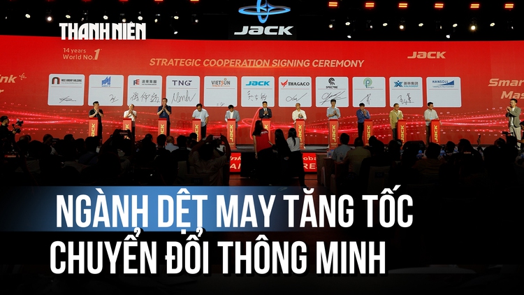Dệt may tăng tốc chuyển đổi thông minh, Jack giới thiệu hệ sinh thái AI