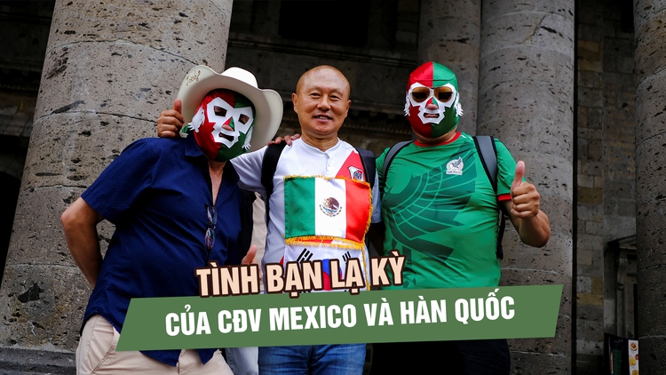 Tình bạn lạ kỳ của CĐV Mexico và Hàn Quốc ở World Cup 2026