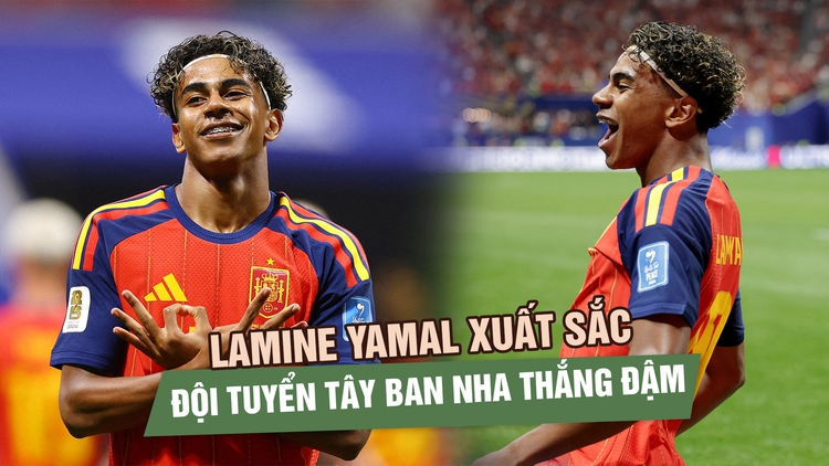 Lamine Yamal trở lại đúng lúc, đội tuyển Tây Ban Nha tìm lại dáng dấp ứng viên vô địch