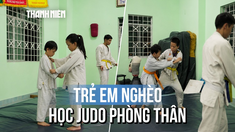 Lớp Judo đặc biệt: Học té ngã, để đứng lên