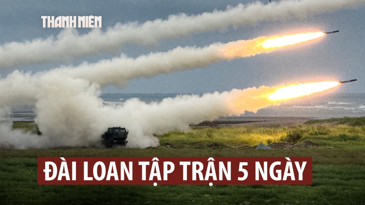 Đài Loan tập trận sẵn sàng chiến đấu 5 ngày liền