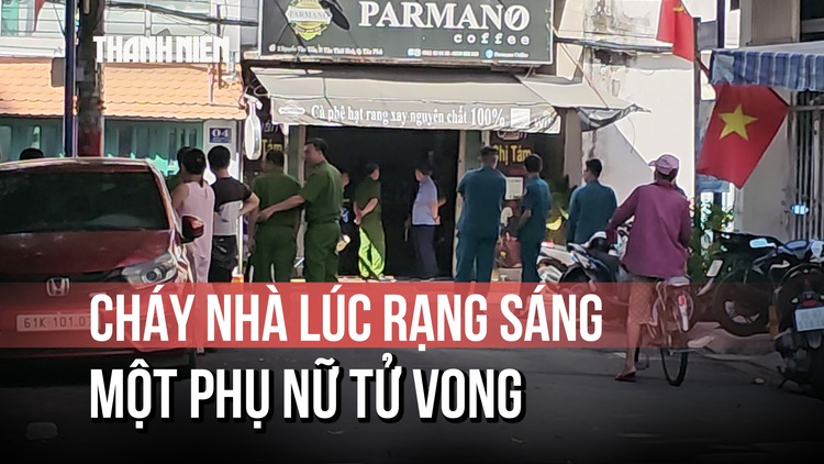 Cháy nhà ở TP.HCM, người phụ nữ tử vong trong phòng ngủ