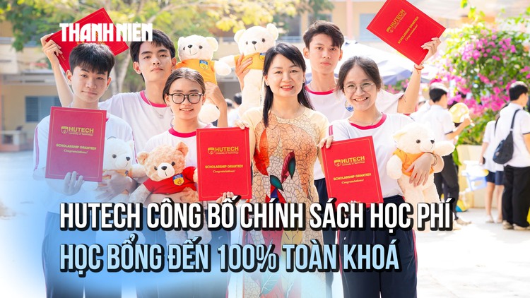 HUTECH công bố chính sách học phí, triển khai học bổng đến 100% toàn khóa