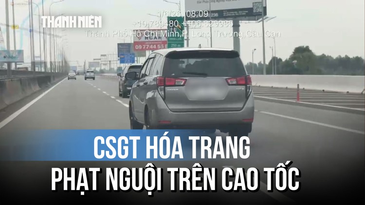 Một lỗi rất phổ biến khiến 154 tài xế bị CSGT hóa trang phạt nguội trên cao tốc