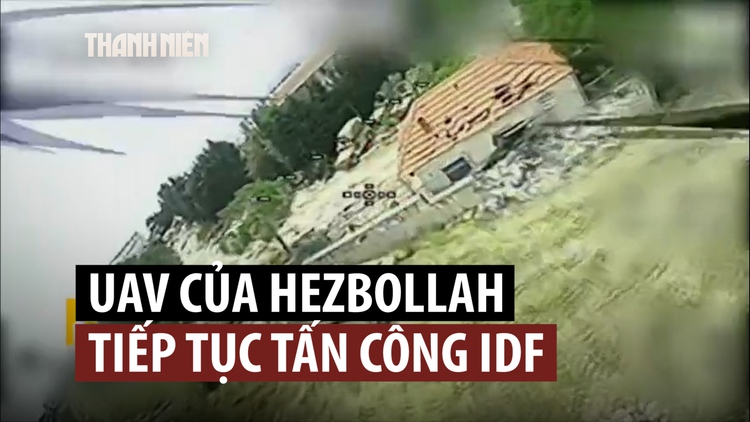 UAV Hezbollah tấn công gần lâu đài vừa bị Israel chiếm giữ ở Lebanon