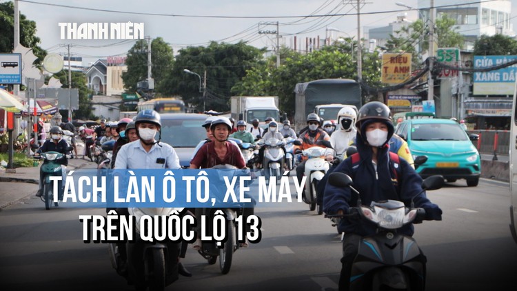 Ám ảnh kẹt xe trên quốc lộ 13: Thay đổi ra sao khi tách làn ô tô và xe máy?