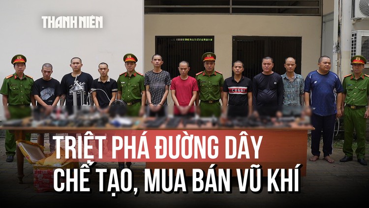 Bóc gỡ đường dây mua bán vũ khí quân dụng, khởi tố 30 người