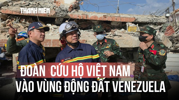 Cận cảnh đoàn Bộ Công an Việt Nam cứu nạn tại Venezuela
