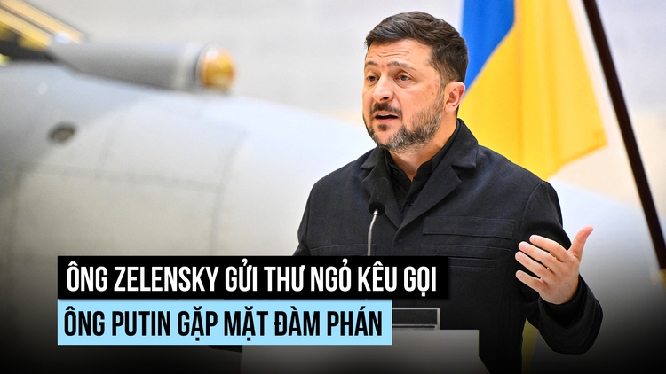 Ông Zelensky gửi thư công khai kêu gọi ông Putin đàm phán trực tiếp