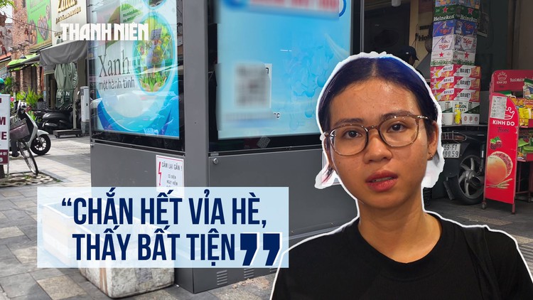 Biển quảng cáo dày đặc ở trung tâm TP.HCM: Người đi đường gặp những bất tiện nào?