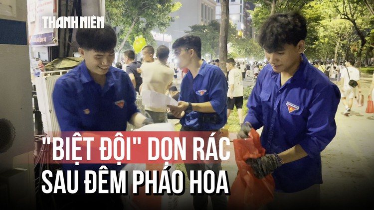 Những người trẻ dọn rác tại lễ hội pháo hoa Đà Nẵng là ai?
