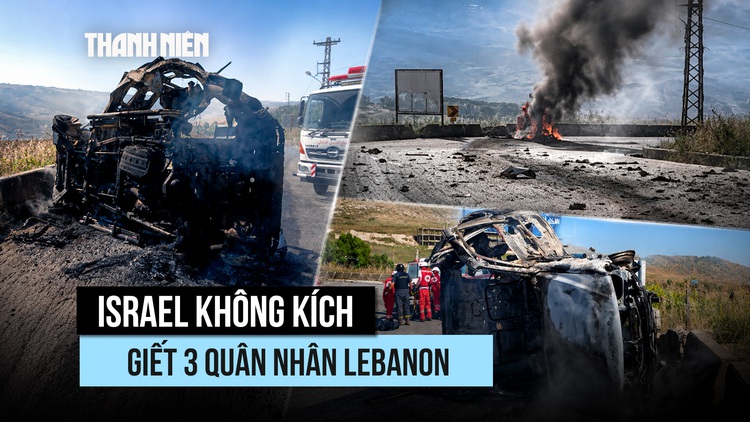 Israel không kích giết 3 quân nhân Lebanon