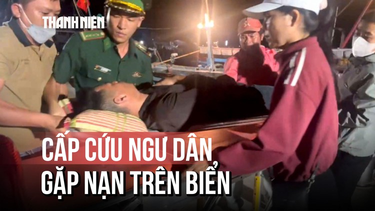 Cuộc chạy đua trong đêm cứu ngư dân gặp nạn trên biển