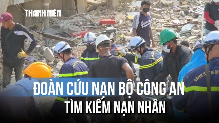 Cận cảnh đoàn Việt Nam đưa nạn nhân vụ động đất ở Venezuela ra ngoài