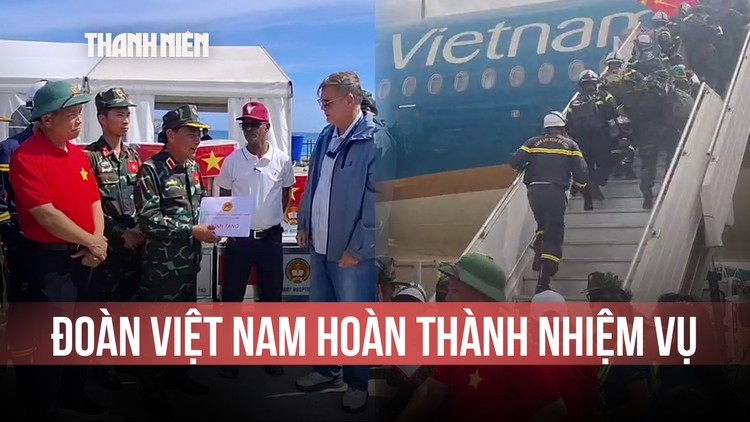 Đoàn cứu hộ Việt Nam hoàn thành sứ mệnh tại Venezuela, chuẩn bị về nước
