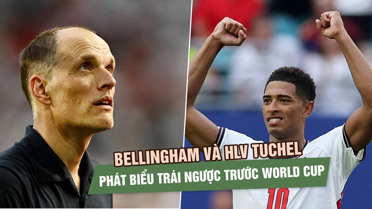 Bellingham phản bác HLV Tuchel, đội tuyển Anh mâu thuẫn nội bộ trước bán kết World Cup?
