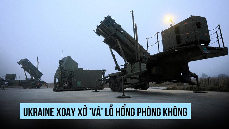 Ukraine chật vật củng cố phòng không